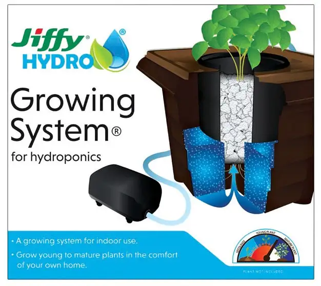 Jiffy JHGROW-6 Hydro Hydroponic Growing System