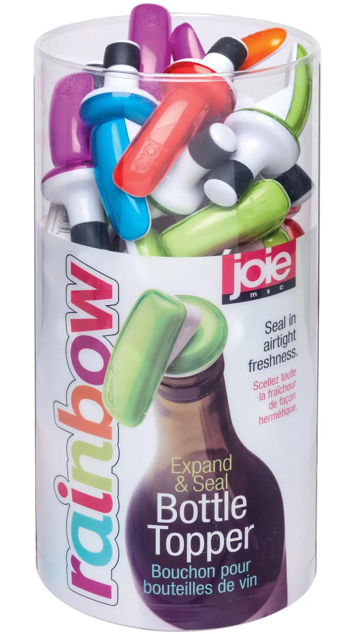 Joie MSC 12735PRO Rainbow Expand & Seal Bottle Topper