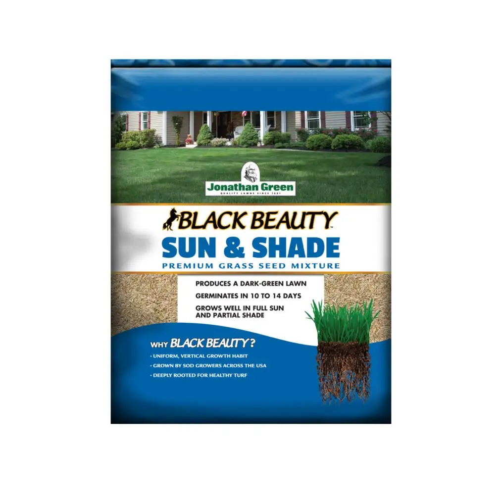 Jonathan Green 12007 Black Beauty Sun and Shade Grass Seed Mix