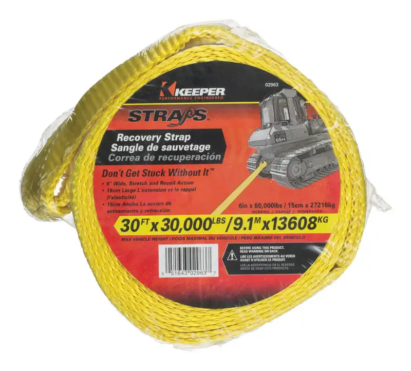 Keeper 02963 Vehicle Recovery Strap