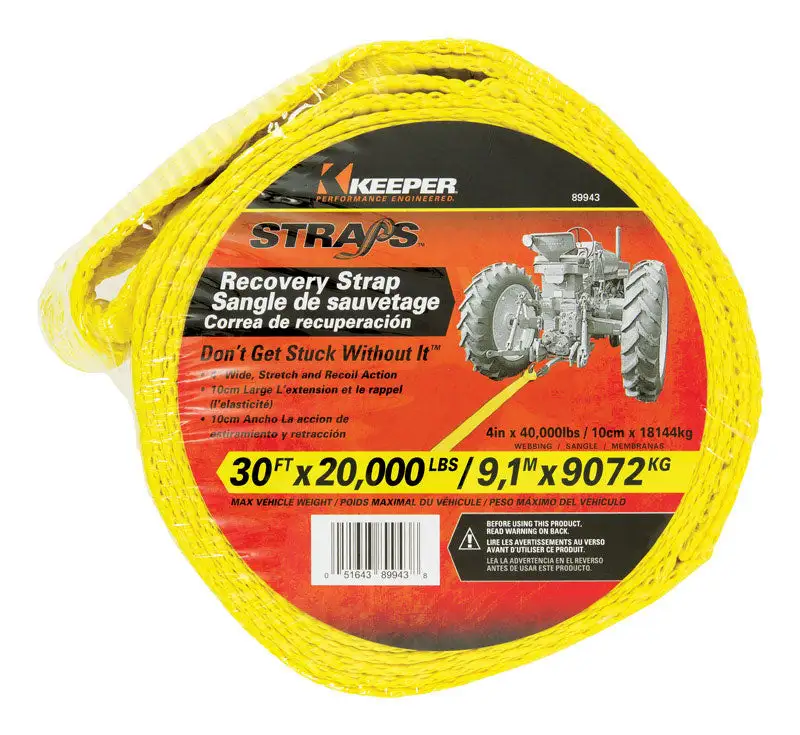 Keeper 89943 Vehicle Recovery Strap