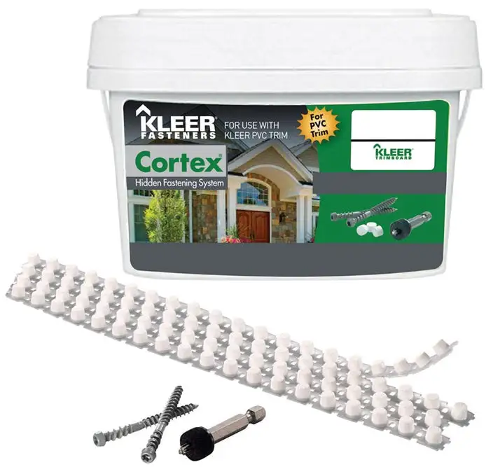 Kleer FMKLCTXT750GN23 Cortex Hidden Trim Screws