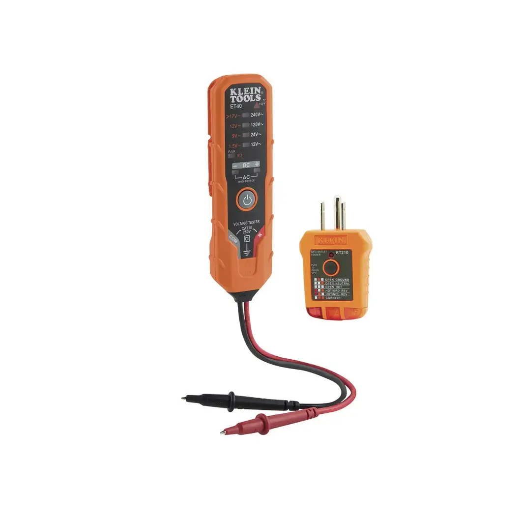 Klein Tools ET40VP AC/DC Voltage/Continuity Tester Kit