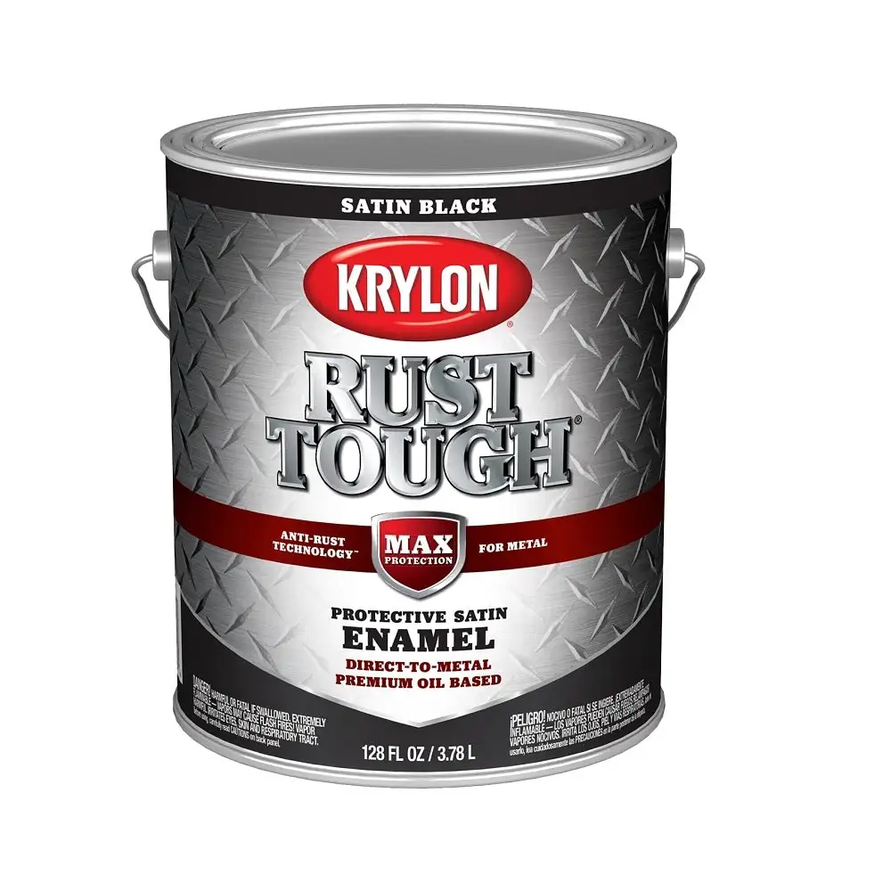 Krylon K09733008 Rust Tough Rust Preventative Brush On Enamel