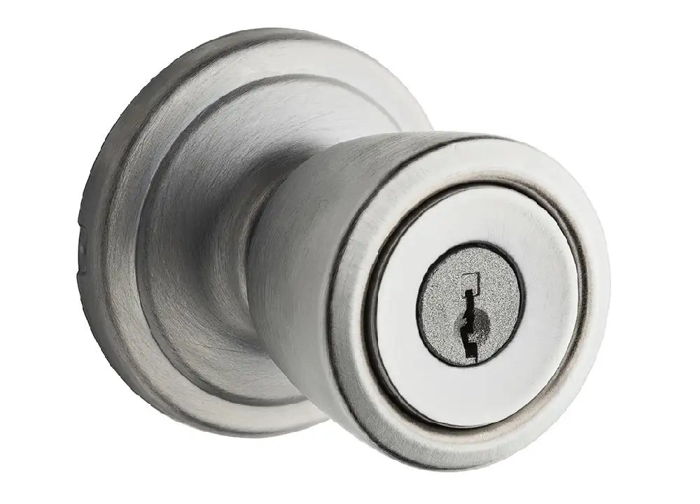 Kwikset 740A 26DGC Abbey Keyed Entry Knob