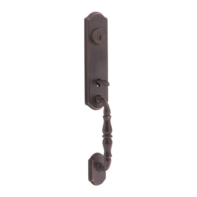 Kwikset 800AT 11P SMT LIP Amherst Single Cylinder Exterior Handleset