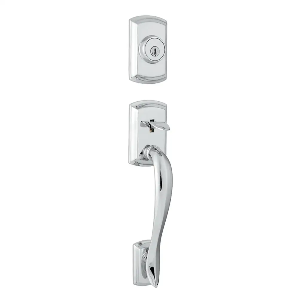 Kwikset 800AVH 26 SMT LIP Avalon Single Cylinder Exterior Handleset