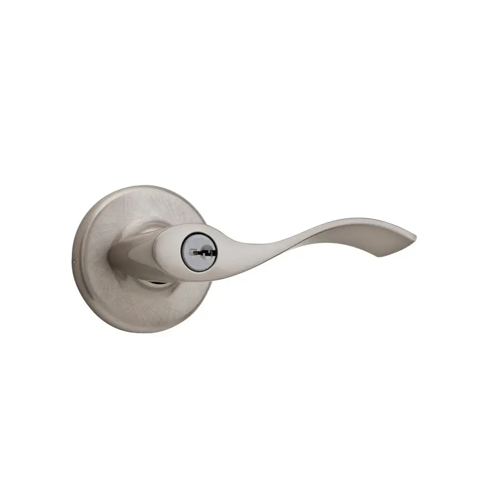 Kwikset 405BL 15 CP K6 Balboa Door Lever