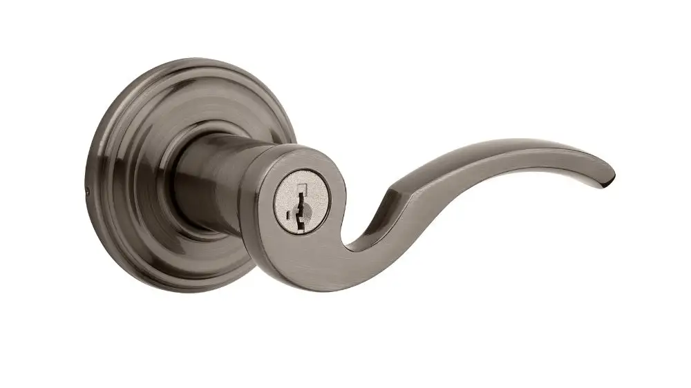 Kwikset 740BRL 15A SMT Brooklane Keyed Entry Lever