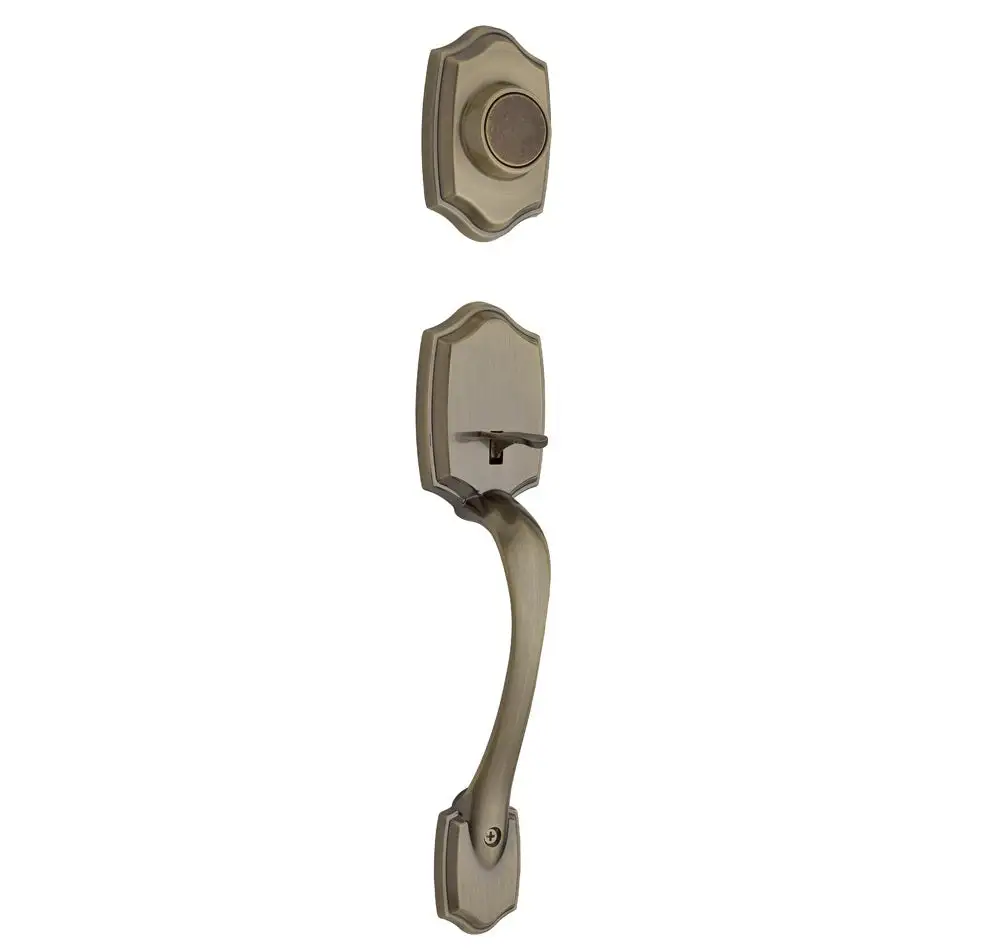 Kwikset 699BW 5 LIP Belleview Outside Dummy Handleset