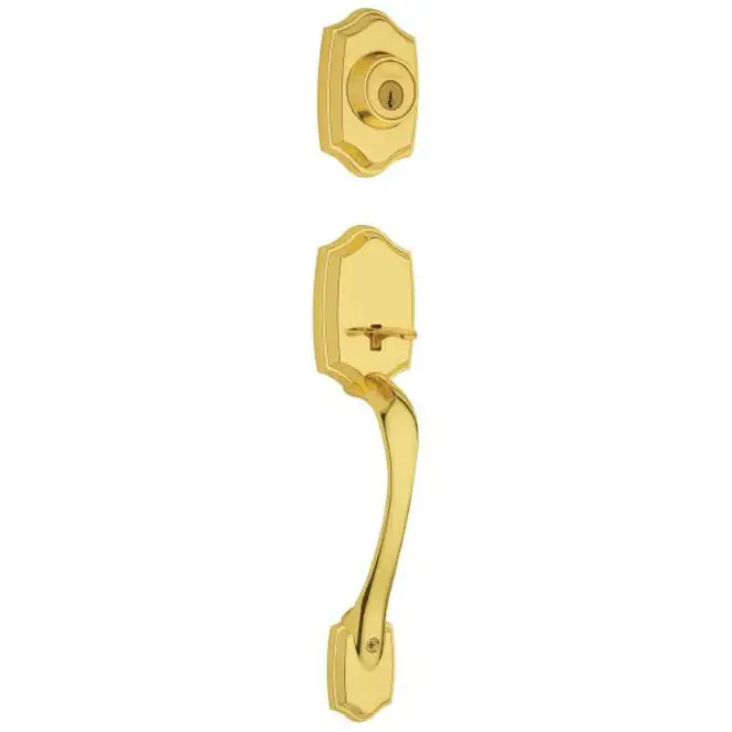 Kwikset 687BWLIP-3 Belleview Single Cylinder Exterior Handleset