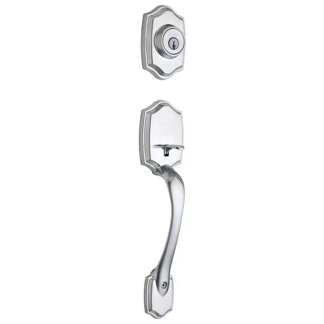 Kwikset 689BWLIP-26D Belleview Double Cylinder Exterior Handleset