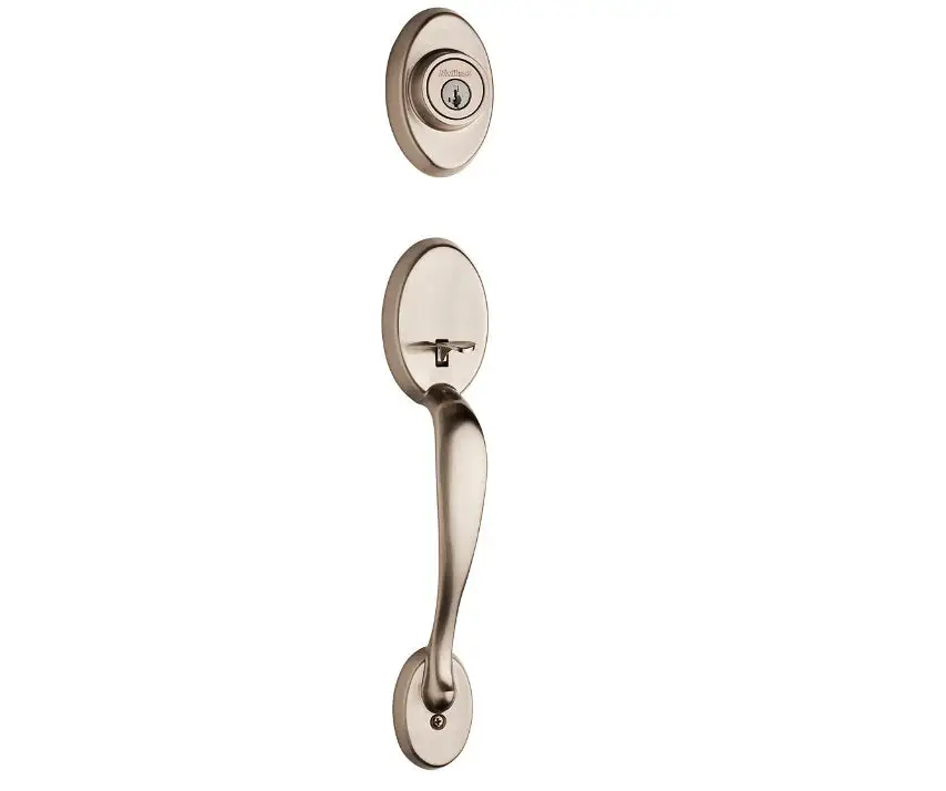 Kwikset 801CE 15 LIP Chelsea Handleset Double Cylinder Deadbolt