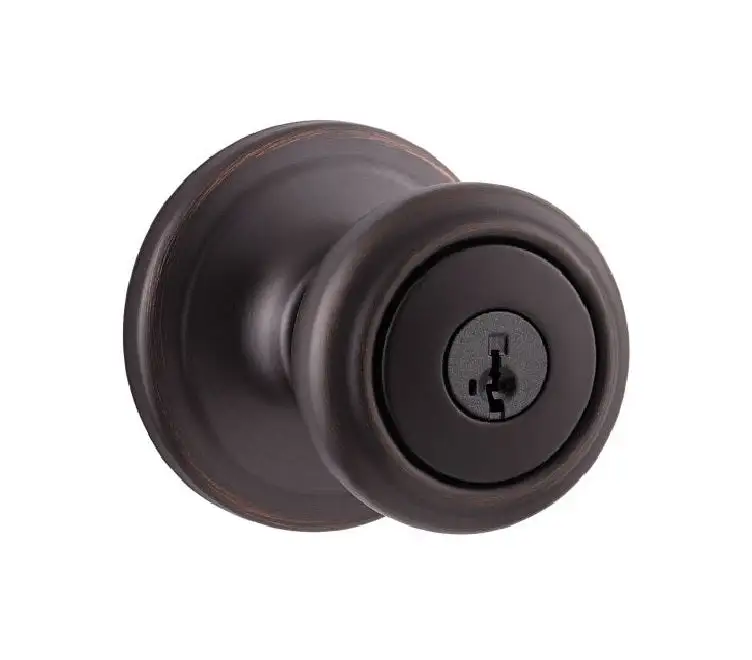 Kwikset 740CN-11PSBB Cameron Entry Door Knob