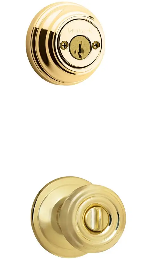 Kwikset 979CN 3 SMT Double Cylinder Inside Trim Cameron Knob