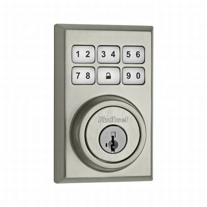 Kwikset 909CNT-15S SmartCode Electronic Deadbolt SmartKey