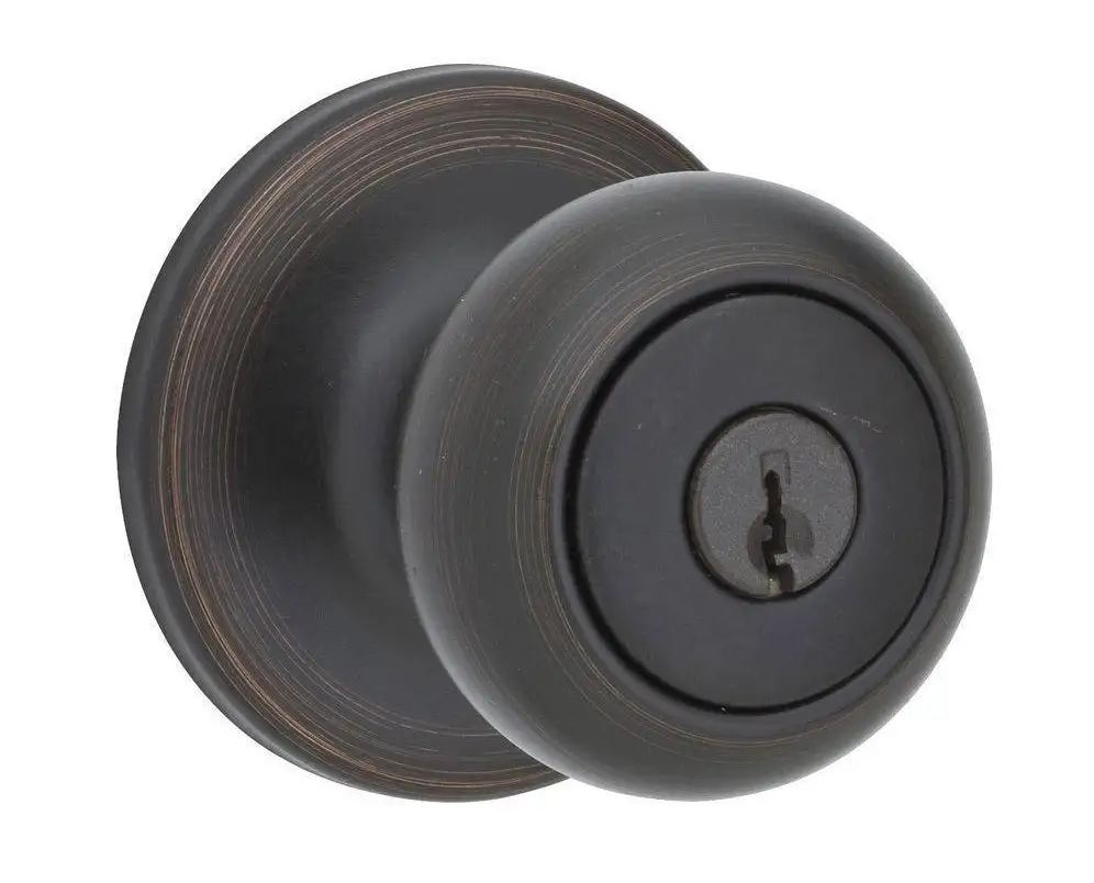 Kwikset 400CV-11PSV1 Cove Entry Door Lock