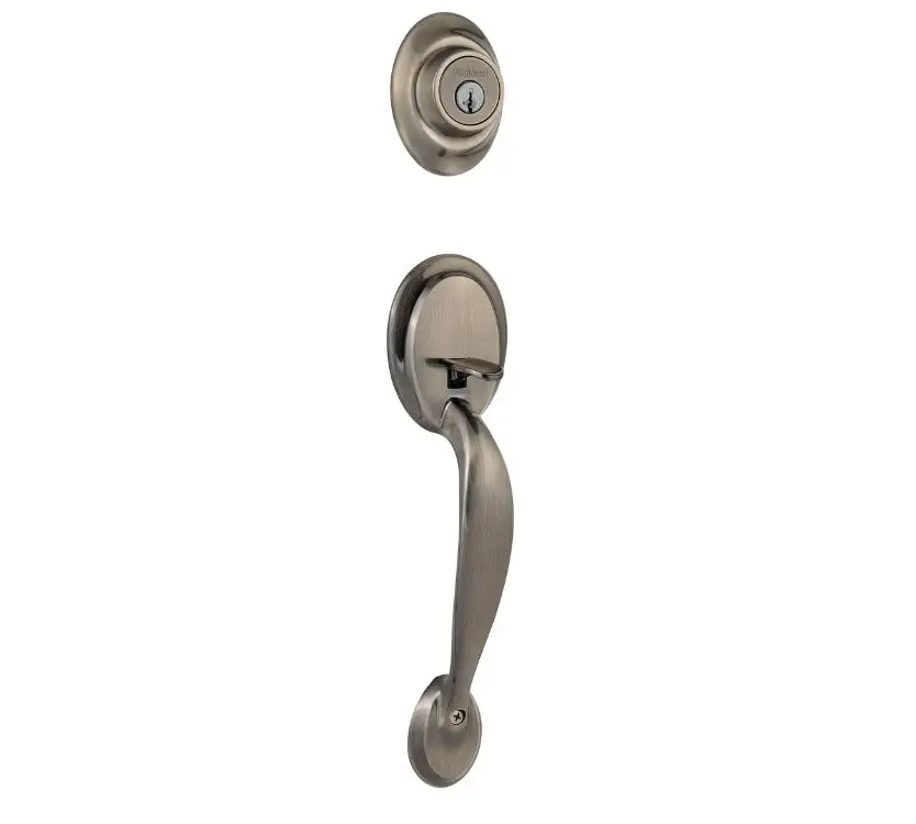 Kwikset 687DA 15A SMT LIP Dakota Single Cylinder Handleset