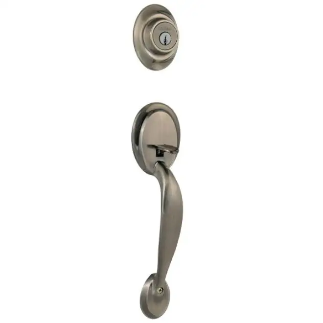 Kwikset 687DALIP-15A Dakota Single Cylinder Exterior Handleset