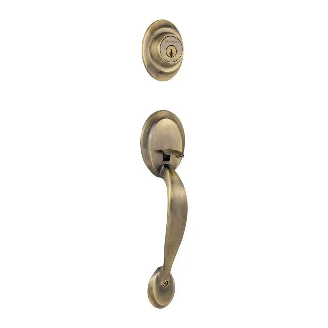 Kwikset 689DALIP-5 Dakota Double Cylinder Exterior Handleset