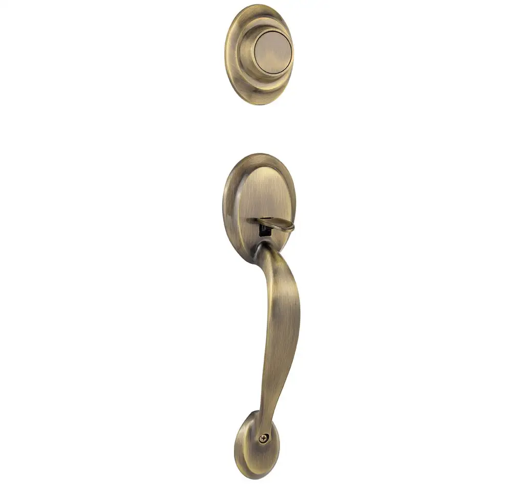 Kwikset 699DA 5 LIP Dakota Outside Dummy Handleset