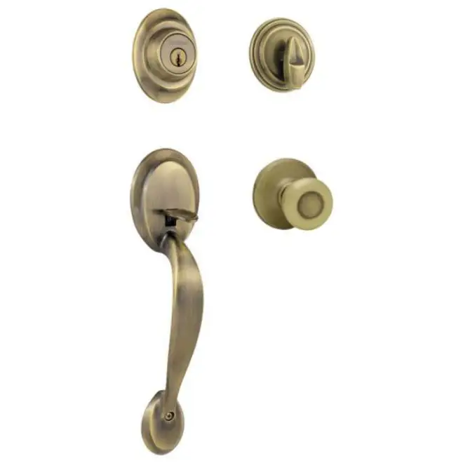 Kwikset 687DALIP-5 Dakota Single Cylinder Exterior Handleset