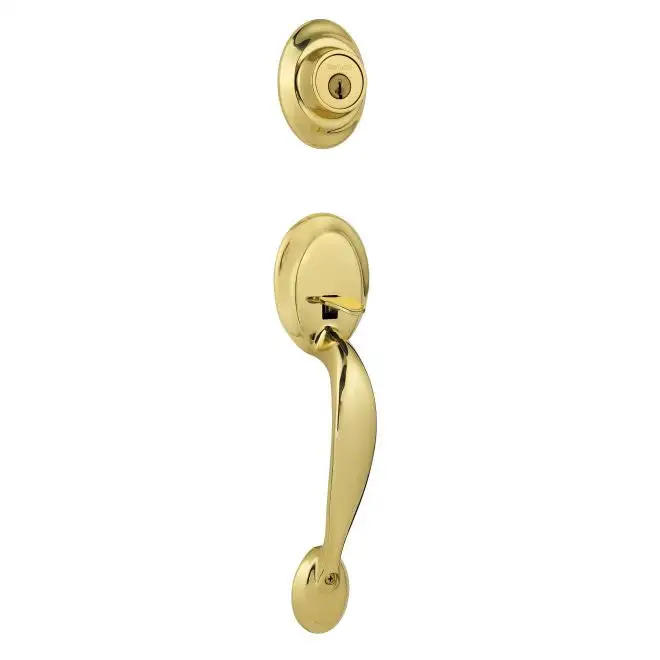 Kwikset 689DALIP-3S Dakota Double Cylinder Exterior Handleset