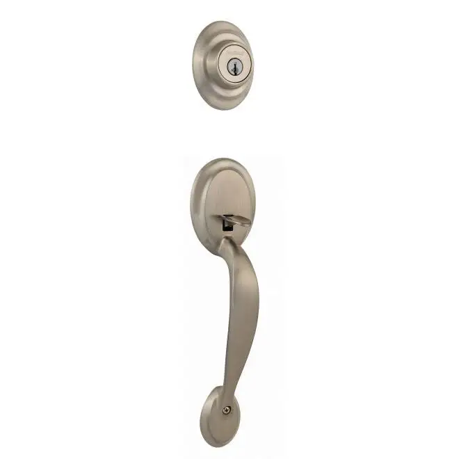 Kwikset 689DALIP-15S Dakota Double Cylinder Exterior Handleset