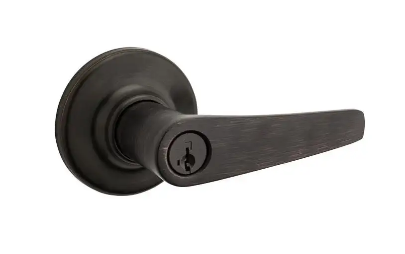 Kwikset 405DL-11PSV1 Delta Entry Door Lock