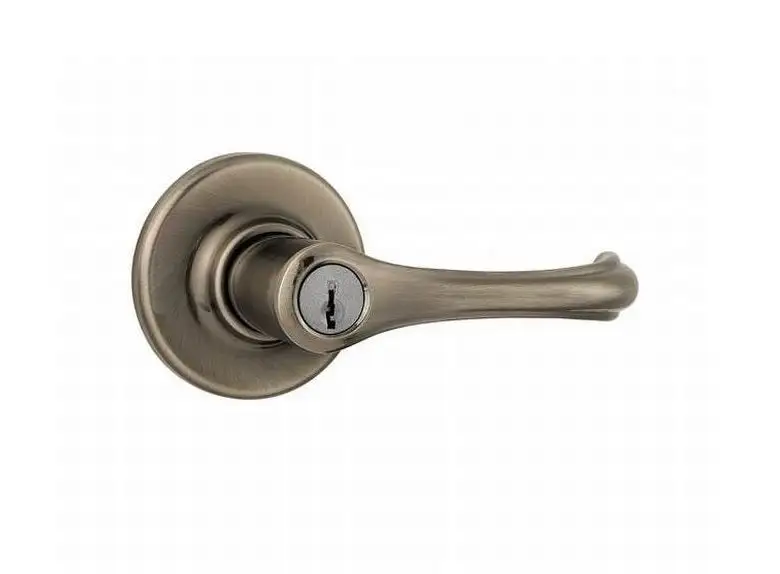 Kwikset 405DNL-15AV1 Dorian Entry Door Lock