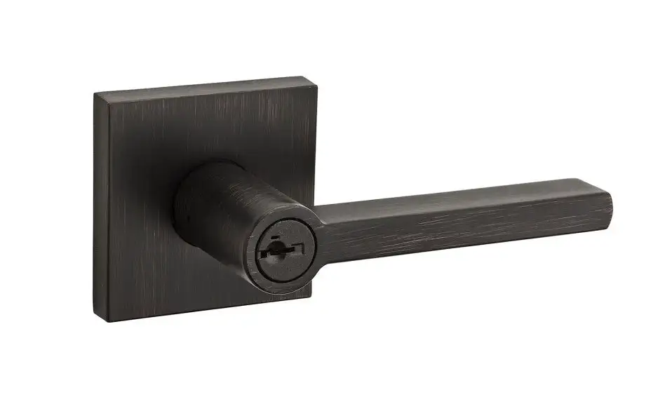 Kwikset 156HFL SQT 11P SMT Halifax Keyed Entry Lever