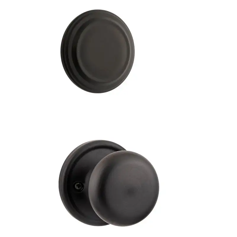 Kwikset 968H 514GC Hancock Knob Interior Dummy Handleset