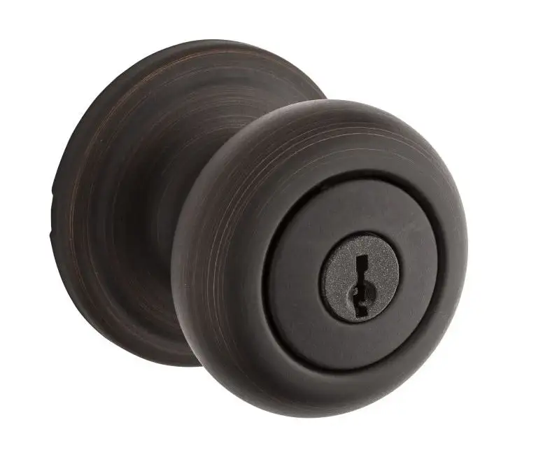 Kwikset 740H-11PGC Hancock Entry Door Knob