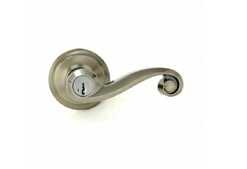 Kwikset 740LL-15ASV1 Lido Entry Door Lever