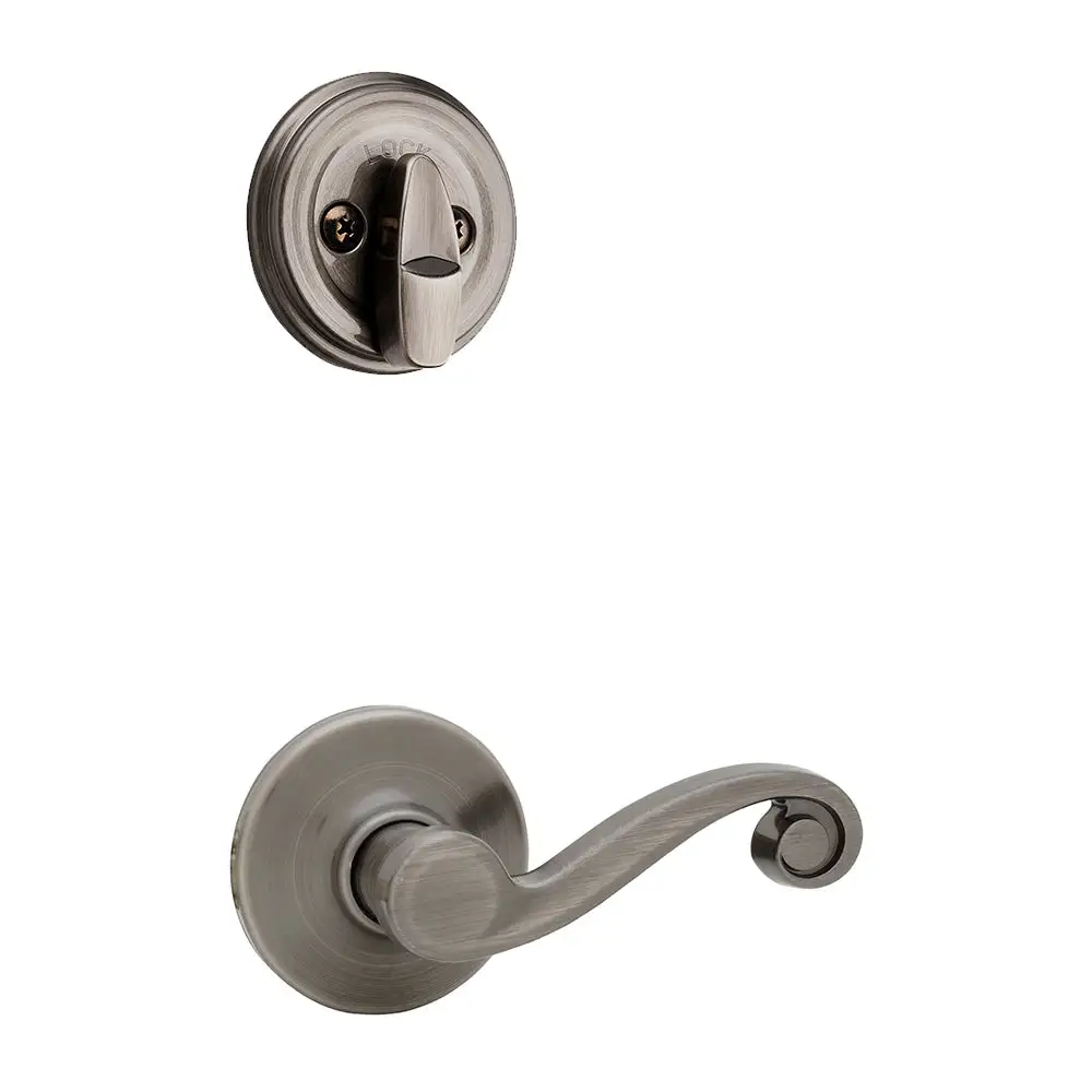 Kwikset 966LL LH 15A Lido Left Handed Interior Handleset