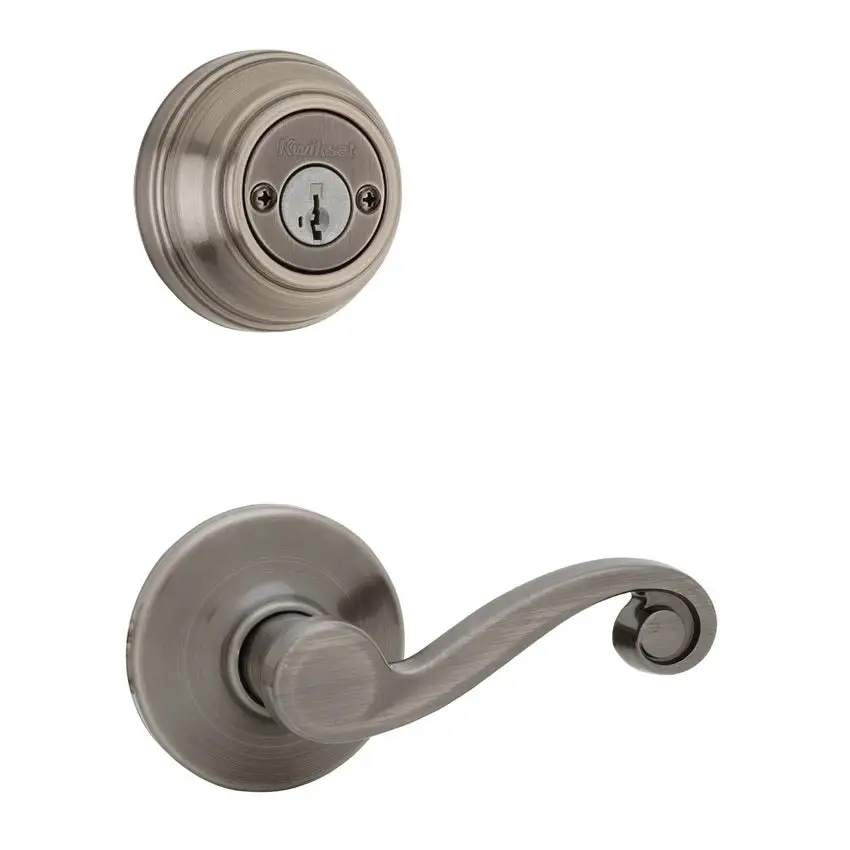 Kwikset 967LL LH 15A SMT Lido Left Handed Interior Handleset