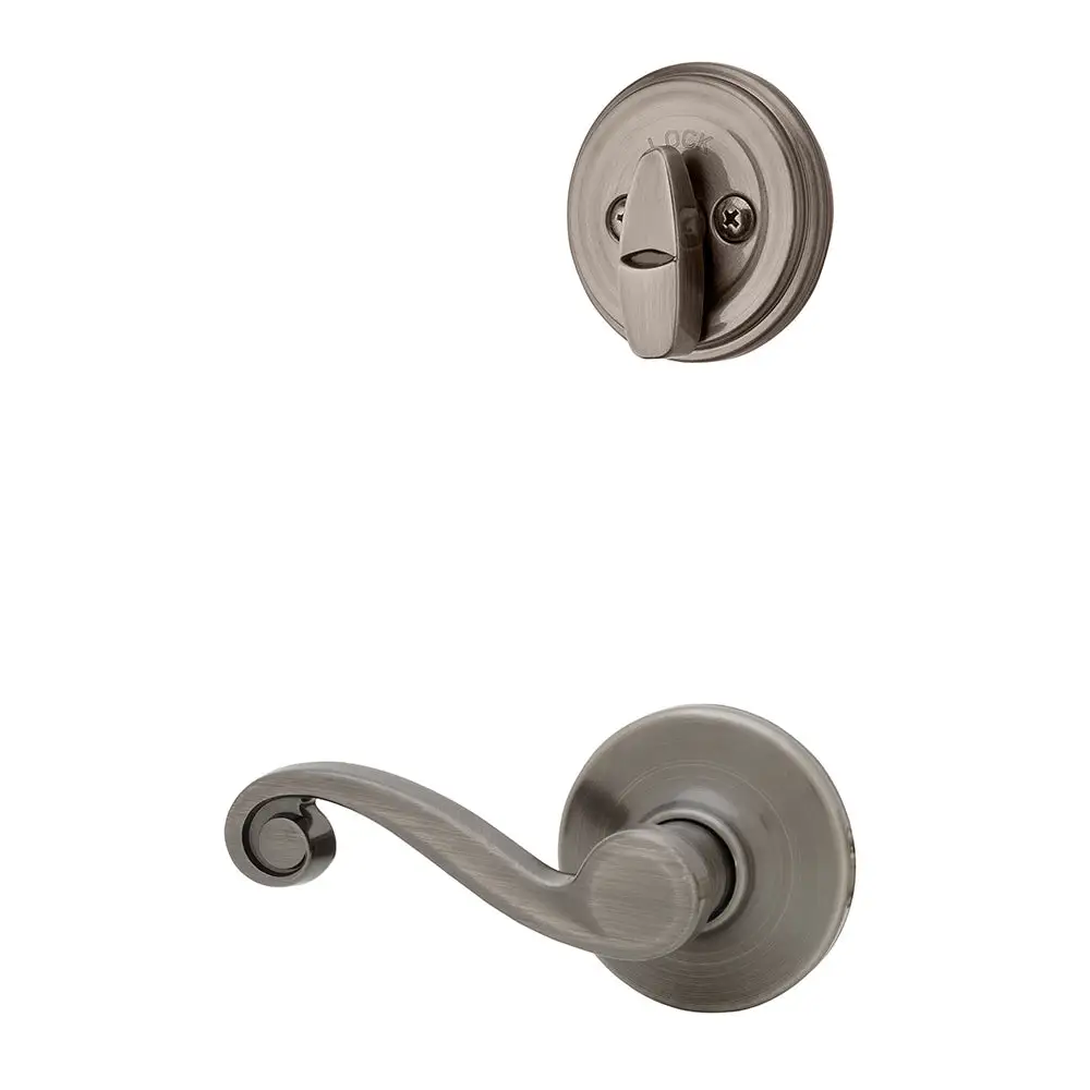 Kwikset 966LL RH 15A Lido Right Handed Interior Handleset