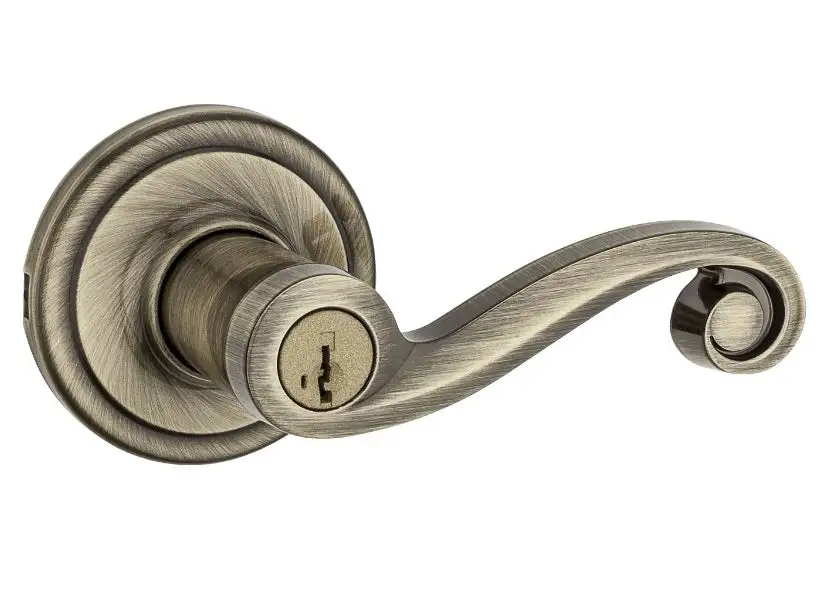 Kwikset 740LL 5 SMT Lido Keyed Entry Lever