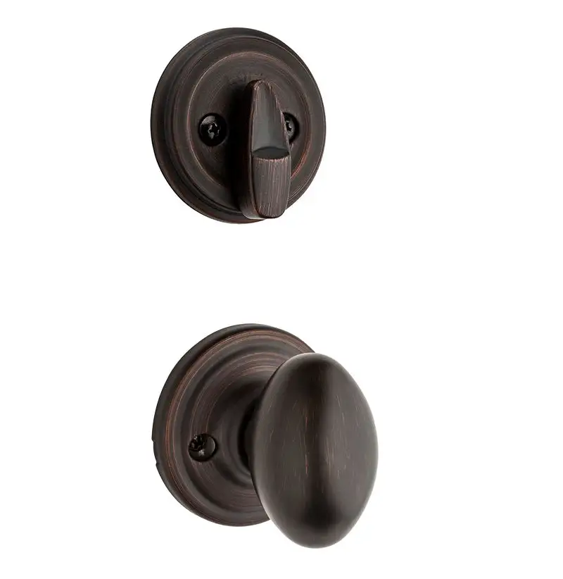 Kwikset 966L 11PGC Laurel Knob Inside Trim