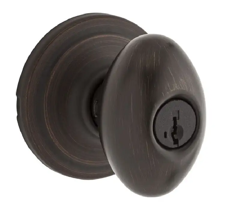 Kwikset 740L-11PSGC Laurel Entry Door Knob