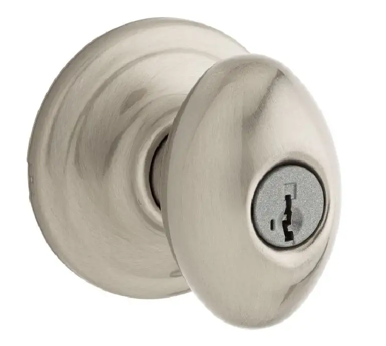 Kwikset 740L-15SGC Laurel Entry Door Knob