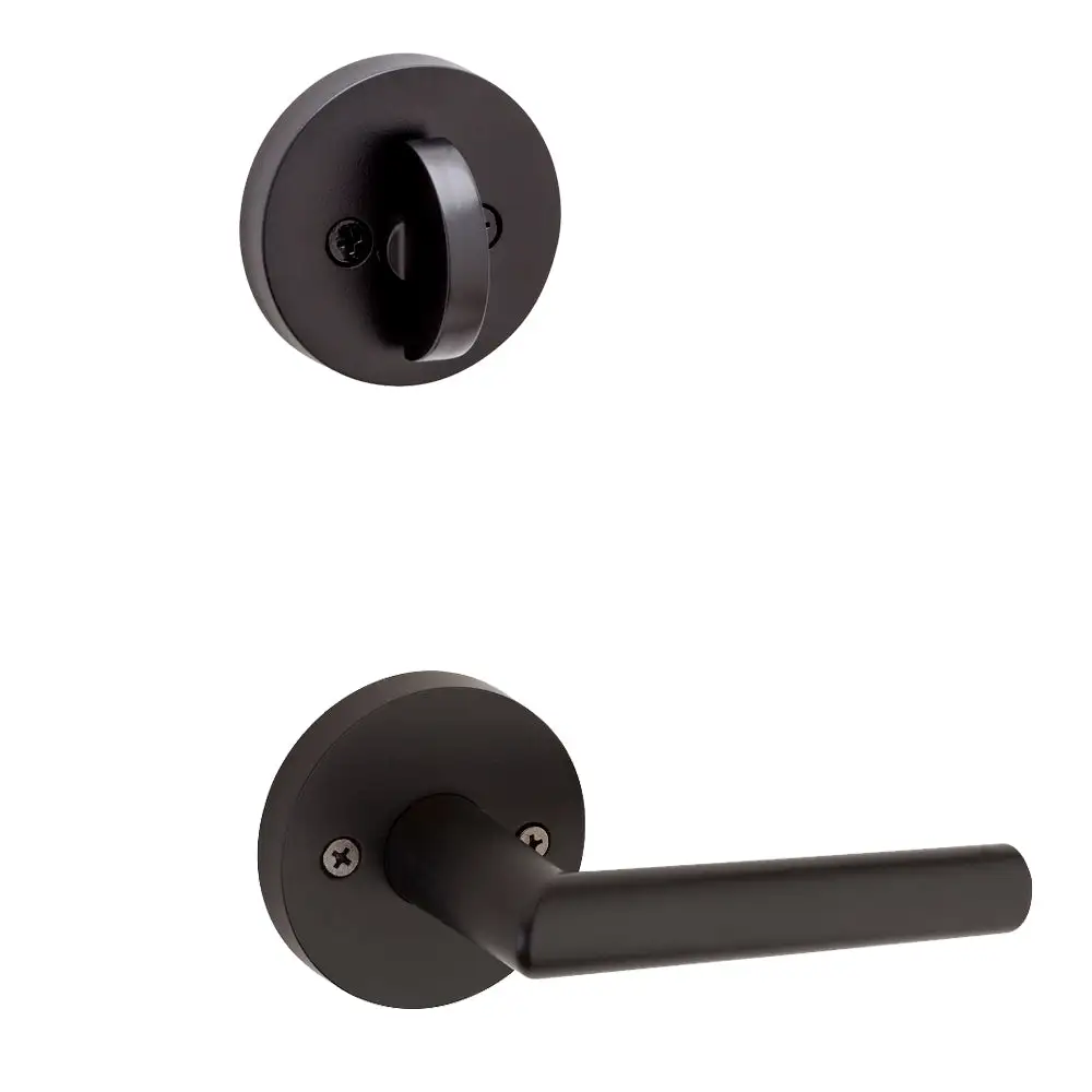 Kwikset 966MIL RDT 514 Milan Round Interior Single Cylinder Handleset