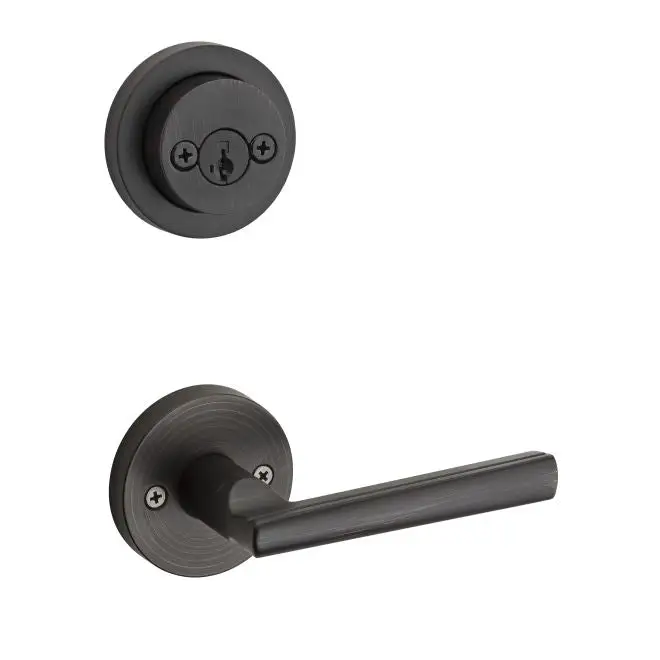 Kwikset 967MRLRDT-11PS Montreal Double Cylinder Interior Leverset