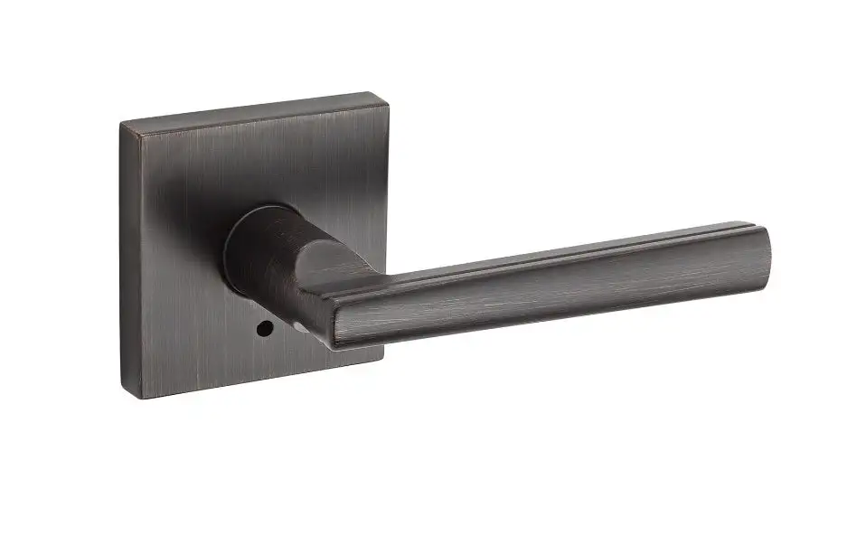 Kwikset 155MRLSQT-11P Montreal Square Privacy Door Lever