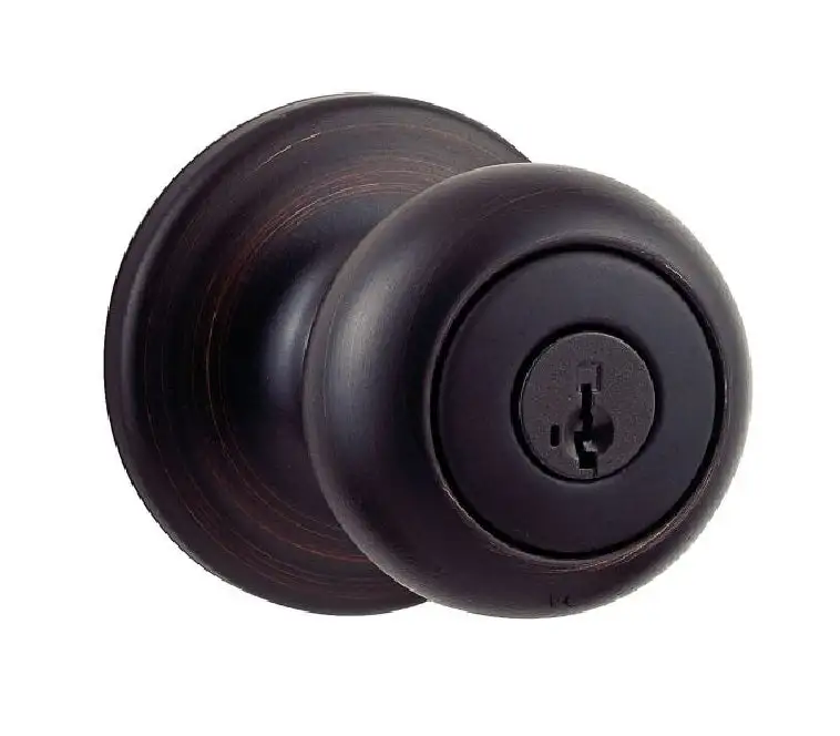 Kwikset 740PE-11PSBB Phoenix Entry Door Knob