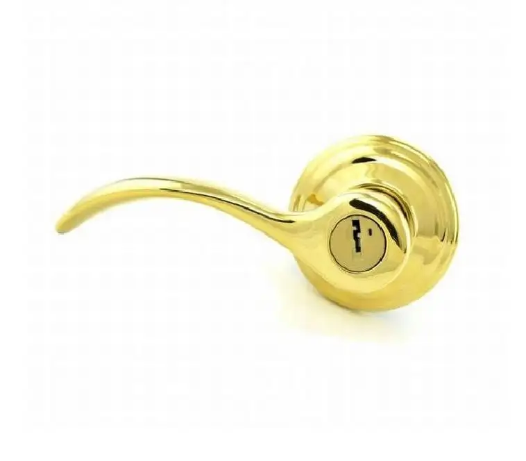 Kwikset 740PML-L03S Pembroke Entry Door Lever