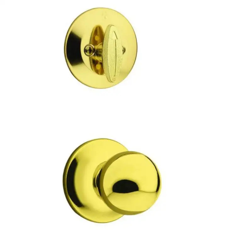 Kwikset 604P-3 Polo Knob Interior Handleset