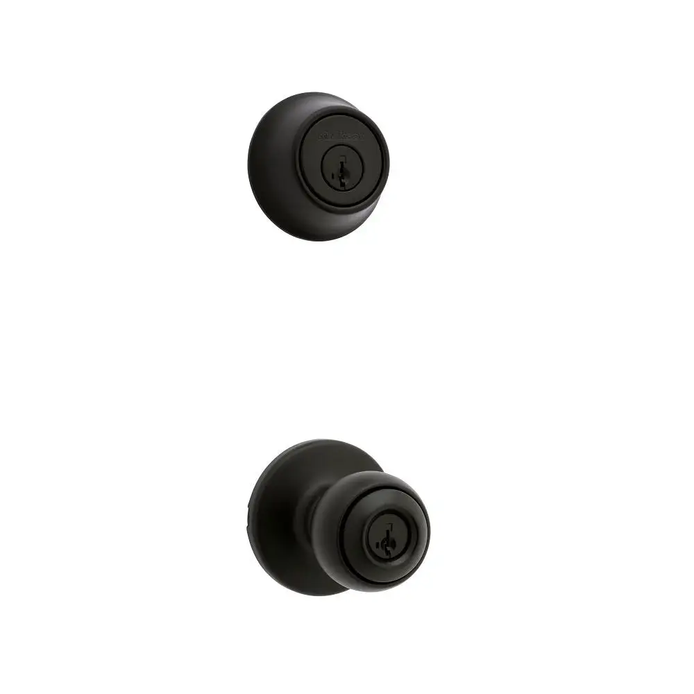 Kwikset 690P514SMTCPK6 Door Knob Combo Pack with Deadbolt