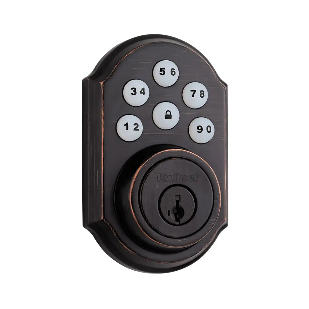 Kwikset 909 11P SMT SmartCode Electronic Deadbolt