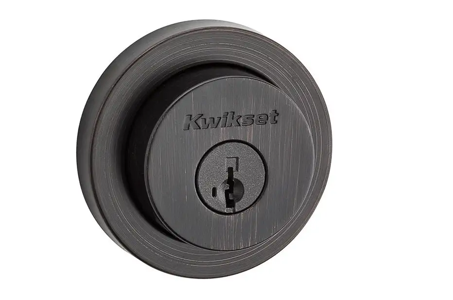 Kwikset 158RDT 11P SMT Milan Single Cylinder Deadbolt